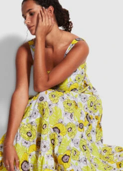 Summer Of Love Maxi Dress - Wild Lime -Fashion Swimwear Store 54612 DR Wild 20Lime 2