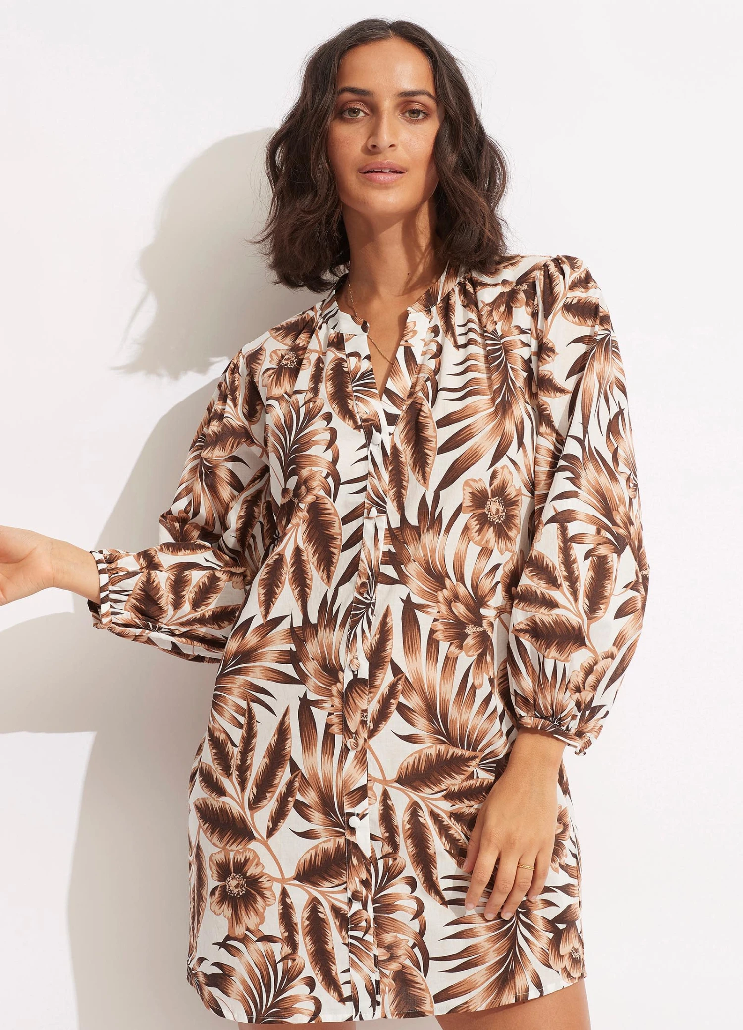 Island In The Sun Cover Up - Ecru 3 Island In The Sun Cover Up - Ecru