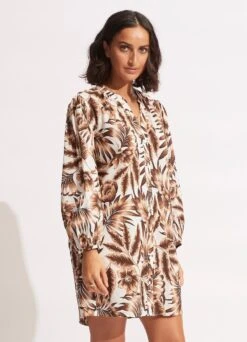 Island In The Sun Cover Up - Ecru 8 Island In The Sun Cover Up - Ecru -Fashion Swimwear Store 54688 CU Ecru 3