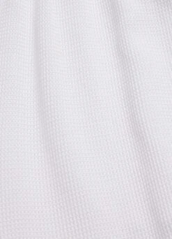 Waffle Beach Short - White -Fashion Swimwear Store 54691 SH White 10