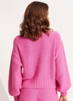 Husk Chunky Knit - Pink -Fashion Swimwear Store 54692 KN Pink 4