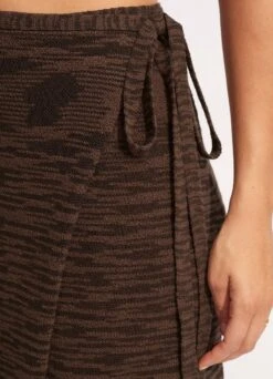 Daybreak Knit Skirt - Chocolate -Fashion Swimwear Store 54699 KN Chocolate 6