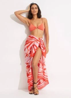 Poolside Pareo - Chintz Pink