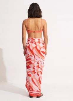 Poolside Pareo - Chintz Pink -Fashion Swimwear Store 54720 SG ChintzPin 4
