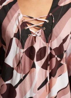 Poolside Maxi Cover Up - Sepia -Fashion Swimwear Store 54724 CU Sepia 4