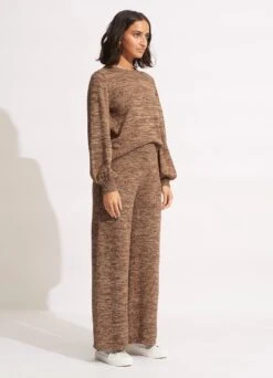 Maple Knit Pant - Sepia -Fashion Swimwear Store 54728 KN Sepia 3