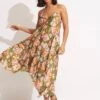 Paradise Garden Scarf Dress - Avocado 2 Paradise Garden Scarf Dress - Avocado -Fashion Swimwear Store 54730 DR Avocado 1
