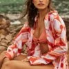 Poolside Shirt - Chintz Pink -Fashion Swimwear Store 54732 TO ChintzPin 1