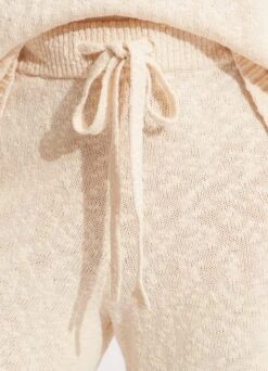 Boucle Knit Pant - Sand -Fashion Swimwear Store 54734 KN Sand 5