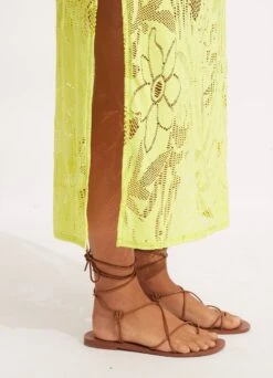 Islands Cover Up - Celery -Fashion Swimwear Store 54749 CU Celery 6