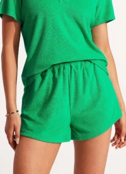 Terry Short - Green -Fashion Swimwear Store 54765 SH Green 2