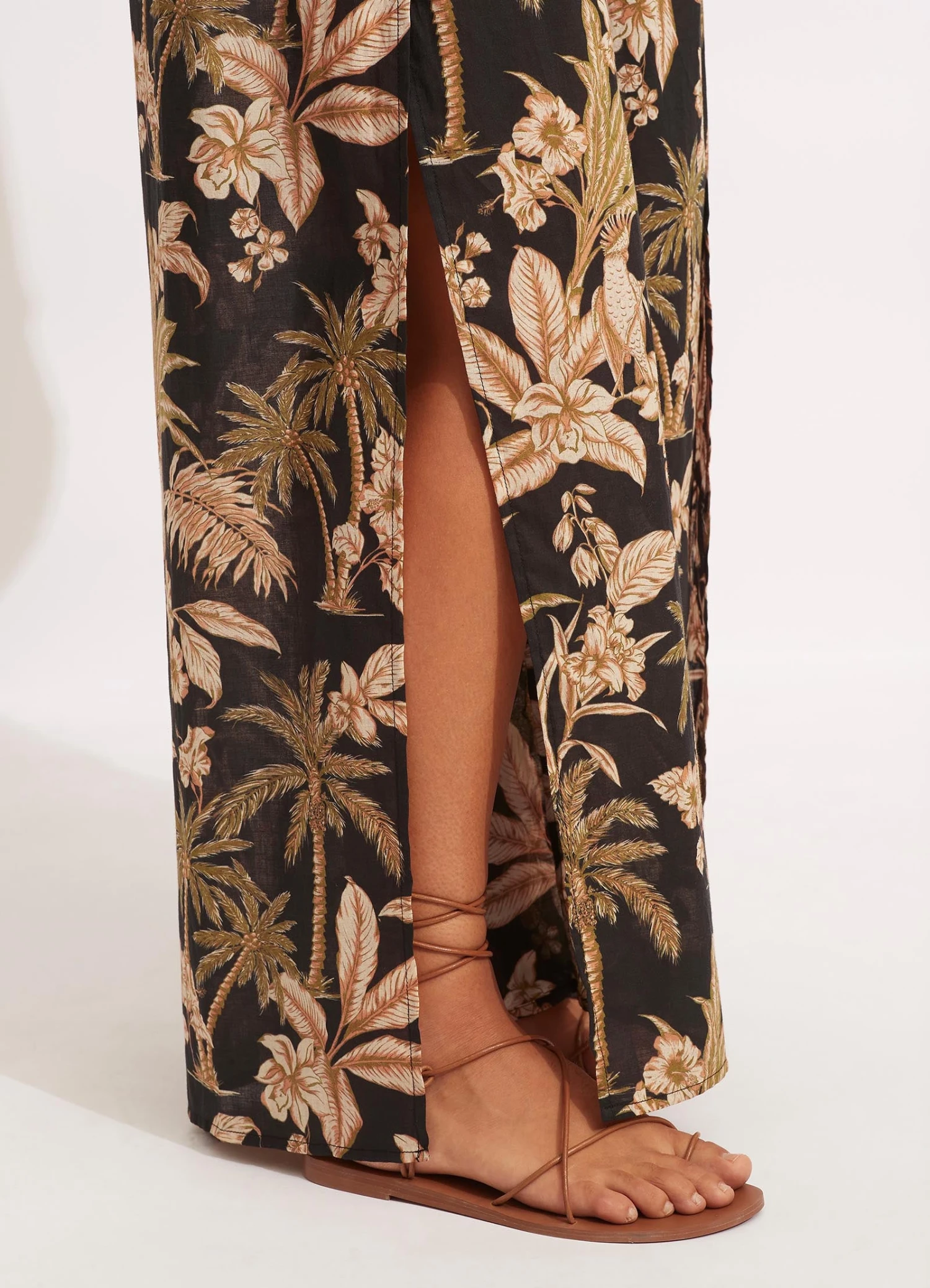 Castaway Shirring Pant - Black 8 Castaway Shirring Pant - Black - Image 6