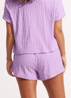 Capri Terry Short - Wild Rose -Fashion Swimwear Store 54839 SH WildRose 4
