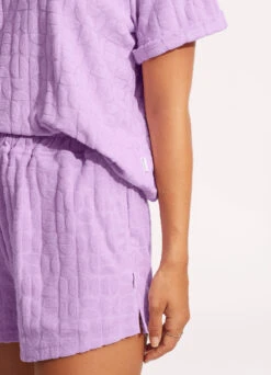 Capri Terry Short - Wild Rose -Fashion Swimwear Store 54839 SH WildRose 5