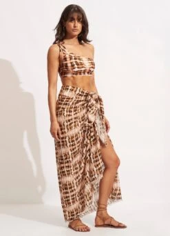 High Tide Pareo - Copper Tan -Fashion Swimwear Store 54846 SG Copper 20Tan 3