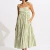 Cabana Tier Maxi - Olive Green -Fashion Swimwear Store 54860 DR OliveGreen 3