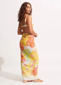 Palm Spring Pareo - Lime Light -Fashion Swimwear Store 54899 SG Limelight 5