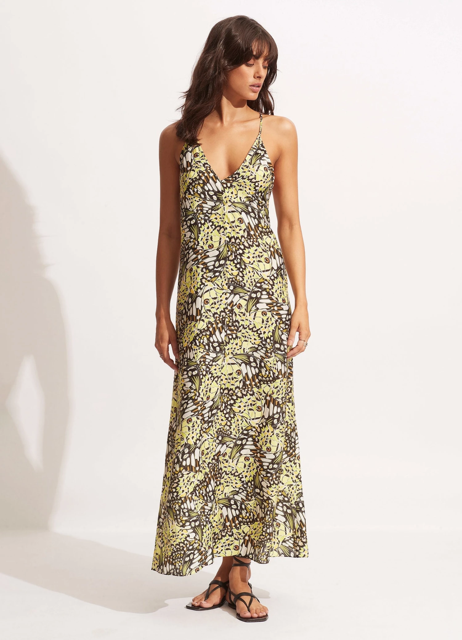 Take Flight Slip Dress - Wild Lime 3 Take Flight Slip Dress - Wild Lime