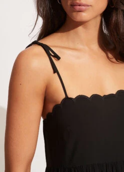 Gia Scallop Midi - Black -Fashion Swimwear Store 54917 DR Black 6