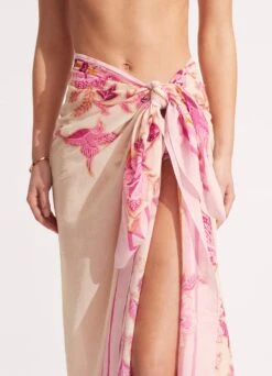 Silk Road Sarong - Parfait Pink -Fashion Swimwear Store 54933 SG ParfaitPnk 6