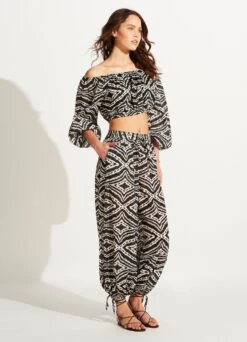 Zanzibar Crop Top - Black -Fashion Swimwear Store 54953 TO Black 5