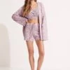 Marl Knit Cardigan - Lilac -Fashion Swimwear Store 55000 KN Lilac 3