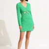 Carnaby Knit Cover Up - Jade -Fashion Swimwear Store 55081 KN Jade 3