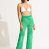 Carnaby Knit Pant - Jade -Fashion Swimwear Store 55082 KN Jade 1