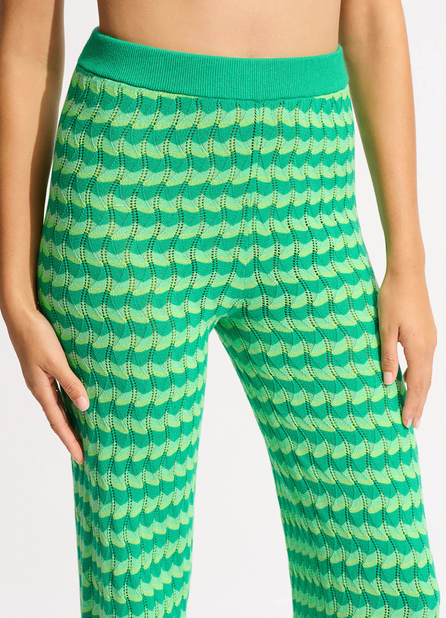 Carnaby Knit Pant - Jade 7 Carnaby Knit Pant - Jade - Image 5