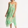 Eden Scarf Dress - Mint -Fashion Swimwear Store 55084 DR Mint 3