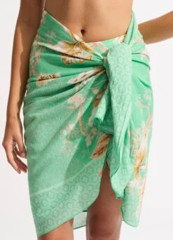 Eden Sarong - Mint -Fashion Swimwear Store 55085 SG Mint 6