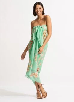 Eden Sarong - Mint -Fashion Swimwear Store 55085 SG Mint 8