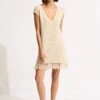 Mini Knit Cover Up - Natural -Fashion Swimwear Store 55087 KN Natural 3