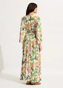 Tropica Maxi Dress - Ecru -Fashion Swimwear Store 55115 DR Ecru 5