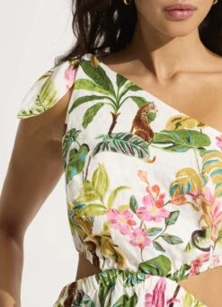 Tropica Midi Dress - Ecru -Fashion Swimwear Store 55123 DR Ecru 6