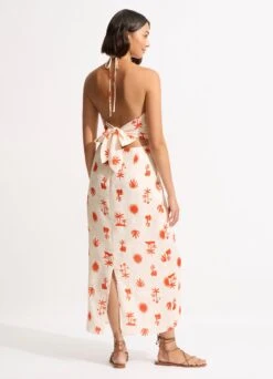 La Palma Maxi Dress - Tamarillo -Fashion Swimwear Store 55133 DR Tamarillo 5