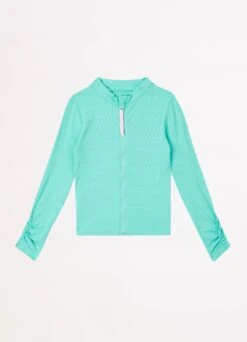 Girls L/S Rash Vest - Mint