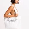 Ship Sail Tote Bag - White