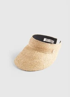 Raffia Visor - Natural -Fashion Swimwear Store 71802 HT Natural 2 cac9f686 3ac2 4b88 b51e 9a1d4dac55a4