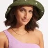 Paradise Spot Bucket Hat - Avocado -Fashion Swimwear Store 71845 HT Avocado 2
