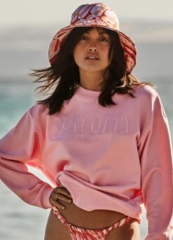 Poolside Bucket Hat - Chintz Pink