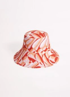 Poolside Bucket Hat - Chintz Pink -Fashion Swimwear Store 71850 HT ChintzPin 3