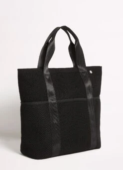 Mesh Carry All Tote - Black -Fashion Swimwear Store 71851 BG Black 3