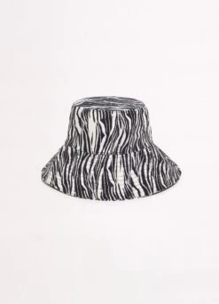 Zahara Bucket Hat - Black -Fashion Swimwear Store 71859 HT Black 3