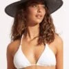Sundown Boater Hat - Black 2 Sundown Boater Hat - Black -Fashion Swimwear Store 71864 HT Black 1