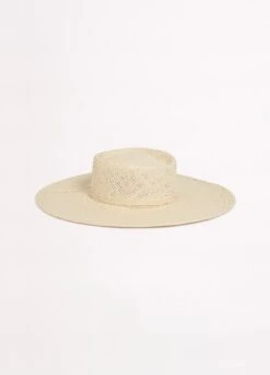 Sundown Boater Hat - Natural -Fashion Swimwear Store 71864 HT Natural 3