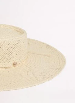 Sundown Boater Hat - Natural -Fashion Swimwear Store 71864 HT Natural 4