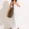 Cocoon Woven Tote - Olive -Fashion Swimwear Store 71879 BG Olive 1