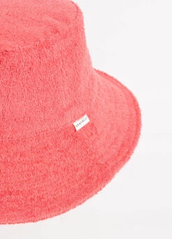 Terry Bucket Hat - Sun Kissed Coral -Fashion Swimwear Store 71899 HT SunKisdCrl 3