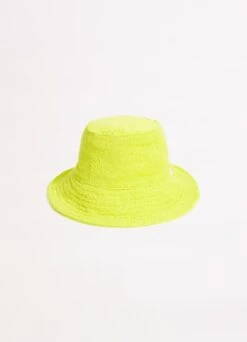 Terry Bucket Hat - Wild Lime